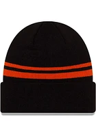 New Era Cincinnati Bengals Black Basic Cuff Mens Knit Hat