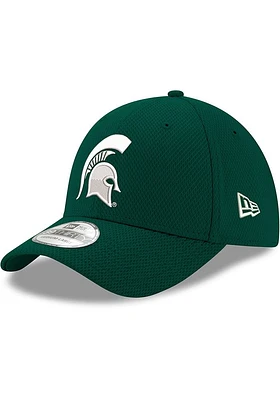 New Era Michigan State Spartans Mens Green Diamond 39THIRTY Flex Hat