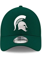 New Era Michigan State Spartans Mens Green Diamond 39THIRTY Flex Hat