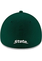 New Era Michigan State Spartans Mens Green Diamond 39THIRTY Flex Hat