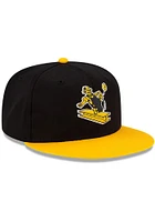 New Era Pittsburgh Steelers Black Retro 9FIFTY Youth Snapback Hat