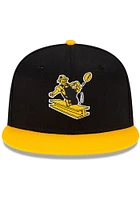 New Era Pittsburgh Steelers Black Retro 9FIFTY Youth Snapback Hat