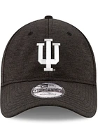 New Era Indiana Hoosiers Stretch Snap 9FORTY Adjustable Hat - Black