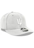 New Era Indiana Hoosiers White Diamond Era LP9FIFTY Mens Snapback Hat