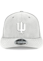 New Era Indiana Hoosiers White Diamond Era LP9FIFTY Mens Snapback Hat