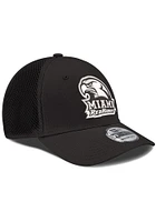 New Era Miami RedHawks Mens Black White logo Neo 39THIRTY Flex Hat