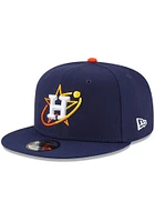 New Era Houston Astros Navy Blue 2021 MLB CITY CONNECT 9FIFTY Mens Snapback Hat
