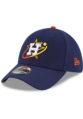 New Era Houston Astros Mens Navy Blue 2021 MLB CITY CONNECT 39THIRTY Flex Hat