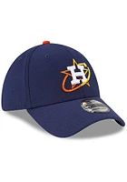 New Era Houston Astros Mens Navy Blue 2021 MLB CITY CONNECT 39THIRTY Flex Hat