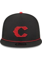 New Era Cincinnati Reds Black 2023 MLB CITY CONNECT 9FIFTY Mens Snapback Hat