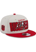 New Era Tampa Bay Buccaneers Ivory 2023 NFL Draft 9FIFTY Mens Snapback Hat