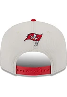 New Era Tampa Bay Buccaneers Ivory 2023 NFL Draft 9FIFTY Mens Snapback Hat
