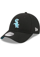 New Era Chicago White Sox 2023 Fathers Day 9FORTY Adjustable Hat - Black
