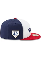New Era Chicago White Sox Mens Blue 2023 Jackie Robinson Day 59FIFTY Fitted Hat