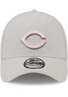 New Era Cincinnati Reds Mens Beige 2023 Mothers Day 39THIRTY Flex Hat