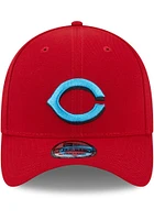 New Era Cincinnati Reds Mens Red Fathers Day 39THIRTY Flex Hat