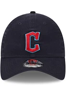 New Era Cleveland Guardians 2023 Fathers Day 9TWENTY Adjustable Hat - Navy Blue