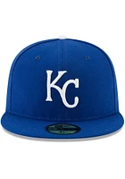 New Era Kansas City Royals Mens Blue 2023 Jackie Robinson Day 59FIFTY Fitted Hat