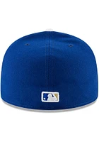 New Era Kansas City Royals Mens Blue 2023 Jackie Robinson Day 59FIFTY Fitted Hat