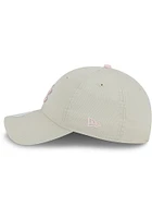 New Era Kansas City Royals Beige 2023 Mothers Day W 9TWENTY Womens Adjustable Hat