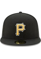 New Era Pittsburgh Pirates Mens Black 2023 Jackie Robinson Day 59FIFTY Fitted Hat