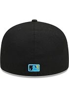 New Era Pittsburgh Pirates Mens Black 2023 Fathers Day 59FIFTY Fitted Hat