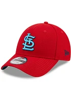 New Era St Louis Cardinals 2023 Fathers Day 9FORTY Adjustable Hat - Red
