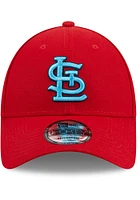 New Era St Louis Cardinals 2023 Fathers Day 9FORTY Adjustable Hat - Red