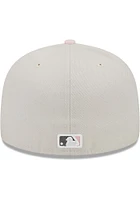 New Era St Louis Cardinals Mens Beige 2023 Mothers Day 59FIFTY Fitted Hat