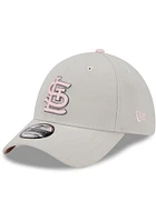 New Era St Louis Cardinals Mens Beige 2023 Mothers Day 39THIRTY Flex Hat