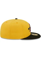 New Era Akron RubberDucks Mens Yellow 2023 Copa 59FIFTY Fitted Hat