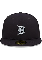 New Era Detroit Tigers Mens Navy Blue Monocamo 59FIFTY Fitted Hat