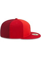 New Era St Louis Cardinals Mens Red Tri Tone Team 59FIFTY Fitted Hat