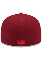New Era St Louis Cardinals Mens Red Tri Tone Team 59FIFTY Fitted Hat