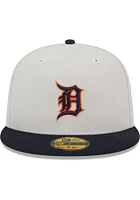 New Era Detroit Tigers Mens Beige World Class 59FIFTY Fitted Hat