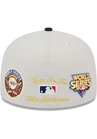 New Era York Yankees Mens Beige World Class 59FIFTY Fitted Hat