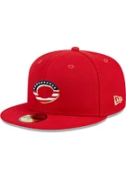 New Era Cincinnati Reds Mens 4th of July 59FIFTY Fitted Hat