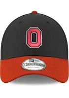 New Era Ohio State Buckeyes Stretch Snap 9FORTY Enhanced Adjustable Hat - Black