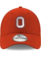 New Era Ohio State Buckeyes Stretch Snap 9FORTY Classic Adjustable Hat - Red