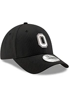 New Era Ohio State Buckeyes Stretch Snap 9FORTY Premium Adjustable Hat - Black