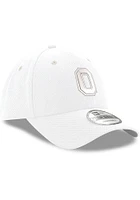 New Era Ohio State Buckeyes Stretch Snap 9FORTY Style Adjustable Hat - White