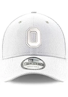 New Era Ohio State Buckeyes Stretch Snap 9FORTY Style Adjustable Hat - White