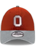 New Era Ohio State Buckeyes Trucker 9FORTY Enhanced Adjustable Hat - Red