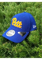 New Era Pitt Panthers Stretch Snap Wordmark 9FORTY Adjustable Hat - Blue