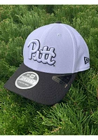 New Era Pitt Panthers Stretch Snap Logo 9FORTY Adjustable Hat - White