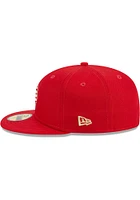 New Era Detroit Tigers Mens Red 2023 4th of July 59FIFTY Fitted Hat