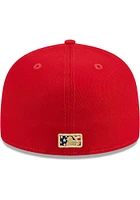 New Era Detroit Tigers Mens Red 2023 4th of July 59FIFTY Fitted Hat