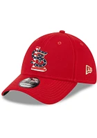 New Era St Louis Cardinals Mens Red 2023 4th of July 39THIRTY Flex Hat