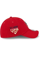 New Era St Louis Cardinals Mens Red 2023 4th of July 39THIRTY Flex Hat