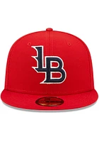 New Era Louisville Bats Mens Red 2023 Authentic Collection 59FIFTY Fitted Hat